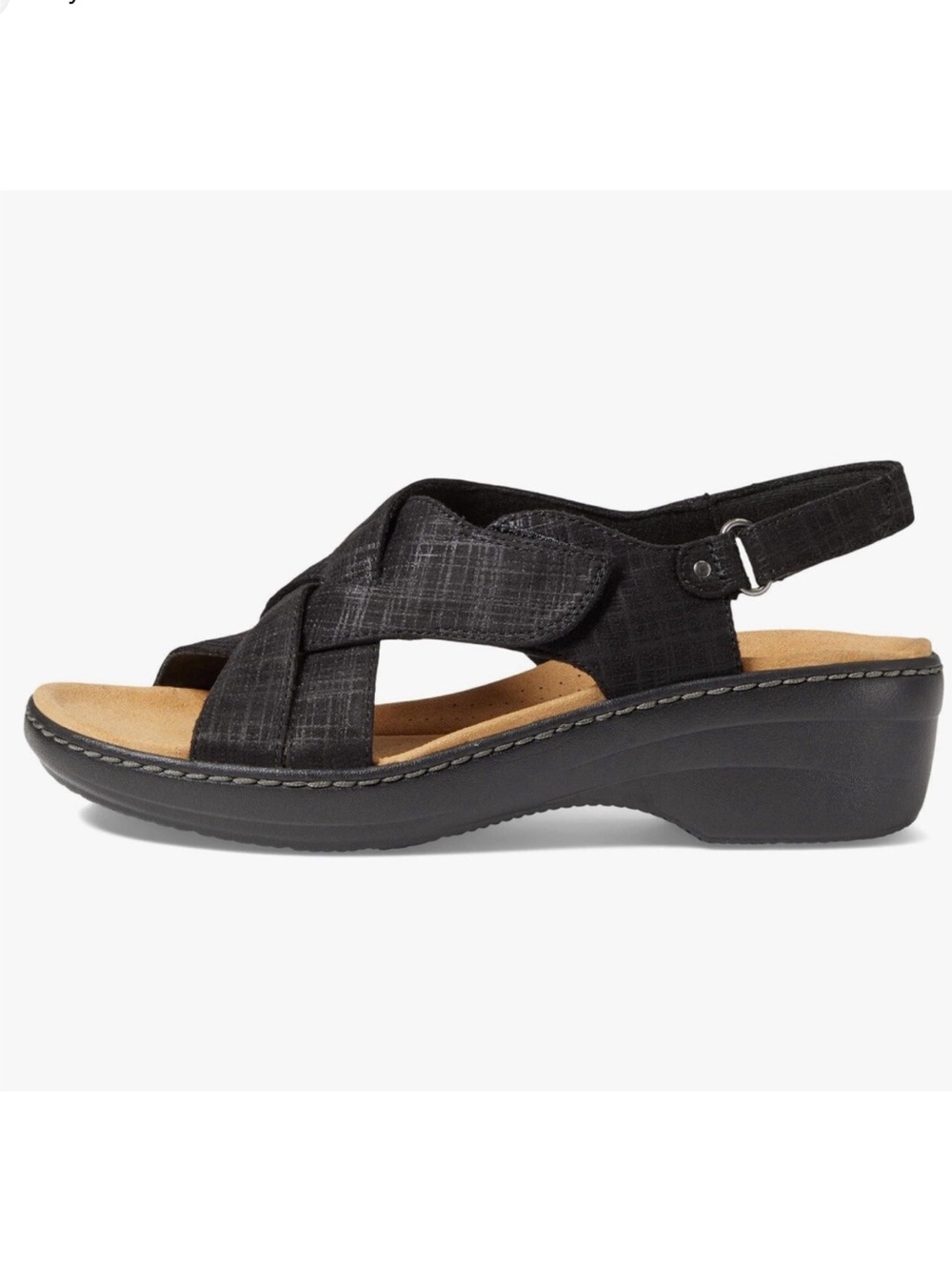 Clarks Merliah Echo Wedge Sandal Comfort Lightweight